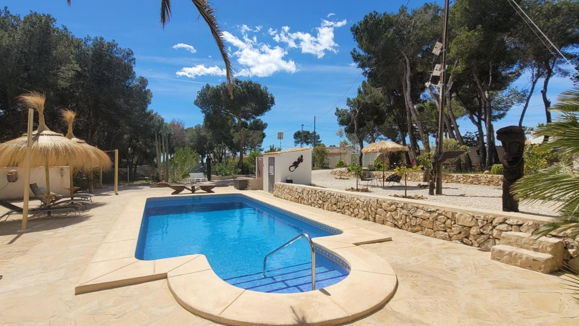 Casa Caledonia - Appartement Dans Villa Avec Jardin Arbore Et Piscine A 500 M De La Mer เบนิสซา ภายนอก รูปภาพ